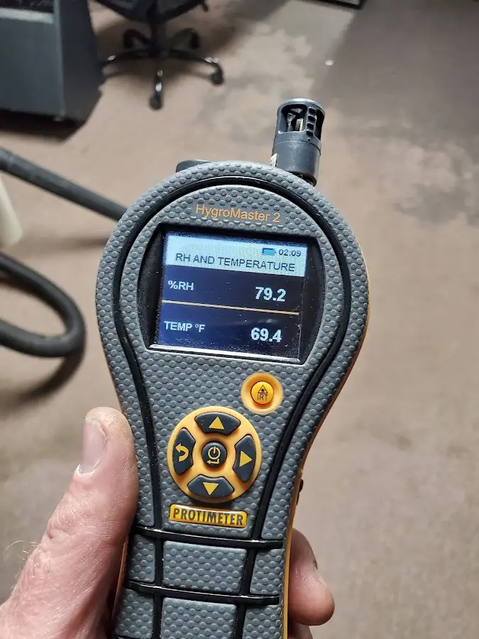 Moisture meter humidity assessment for Fire & Smoke Damage Restoration in Santa Maria